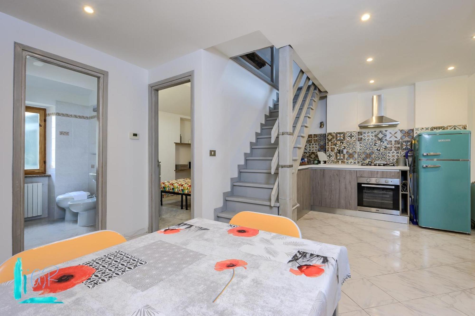 La Mansarda Sopra Campo Pisano - Genovainrelax Apartment Bagian luar foto